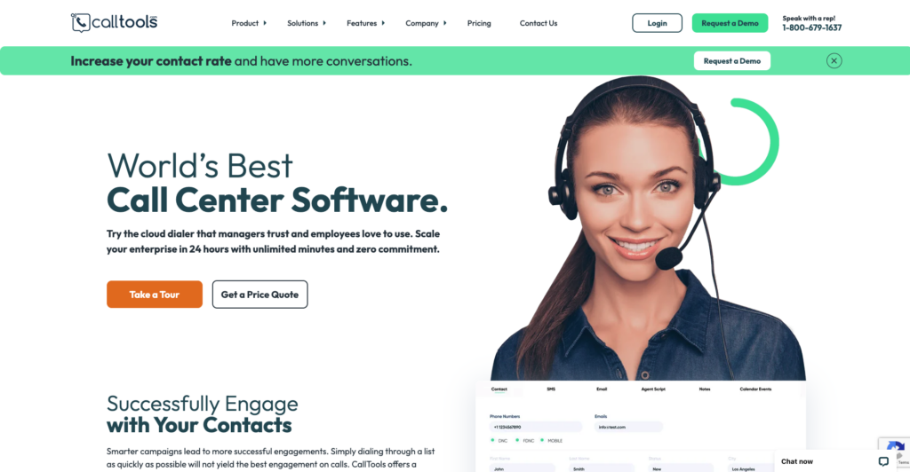 Calltools prospecting tool