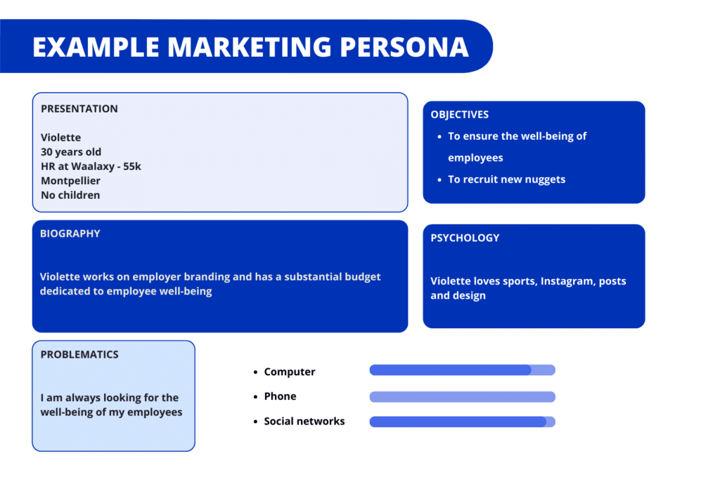 example of marketing persona