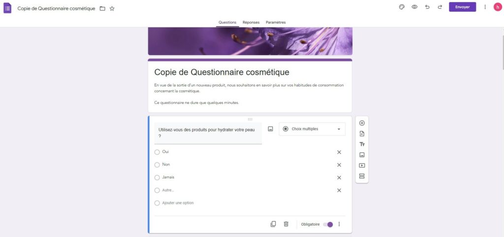 Exemple De Questionnaire Pour étude De Marché blog.waalaxy.com