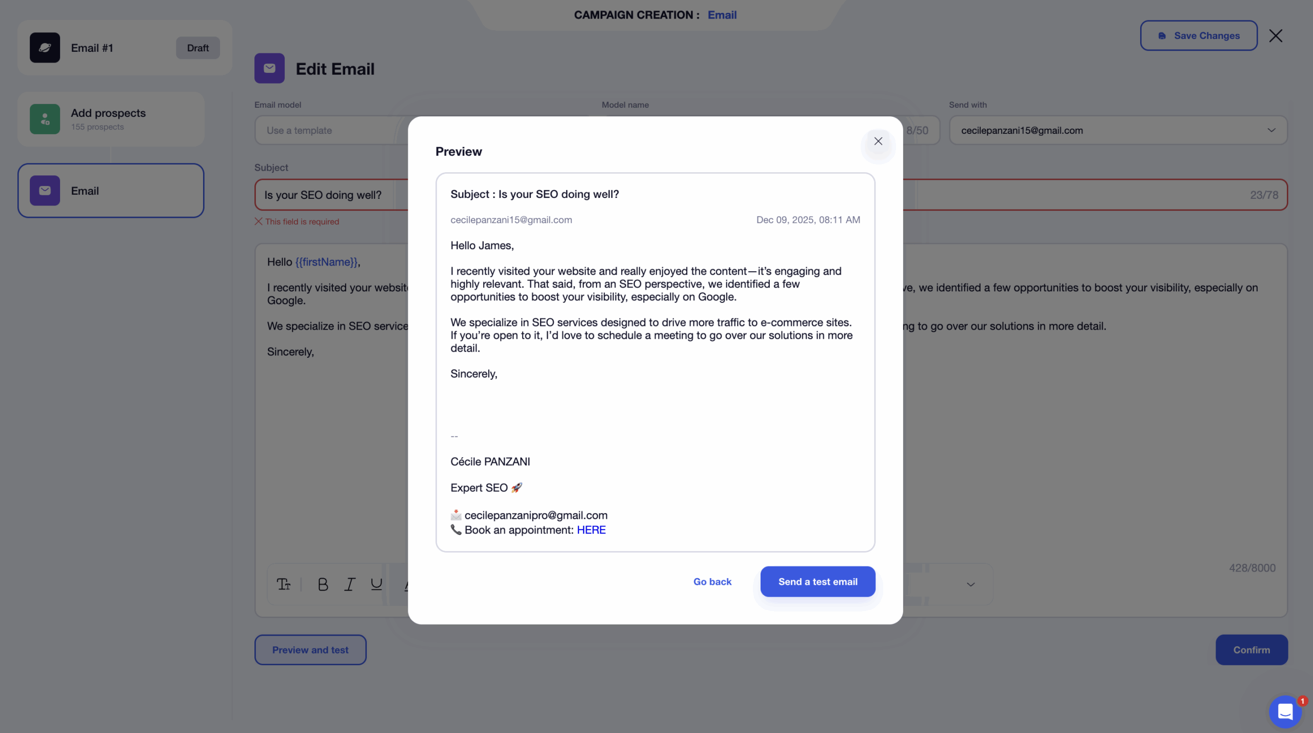 email signature with waalayx