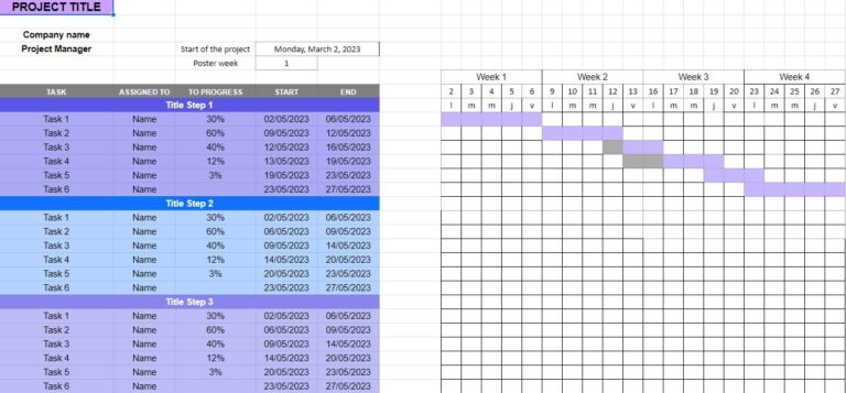 How To Make A Retroplanning ? 5 Steps And Free Templates