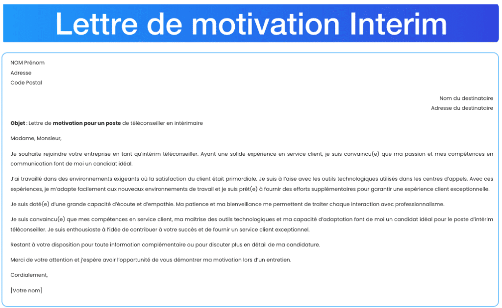 Lettre De Motivation Pour Une Mutation Interne Modèle lettre de motivation : conseils et 10 exemples à reprendre