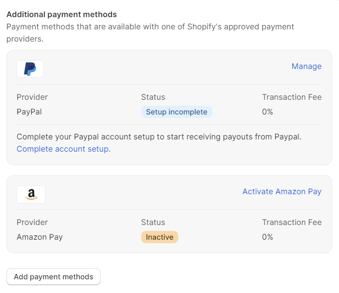 Gerencie seu negócio com a Shopify: pedidos, frete, pagamentos