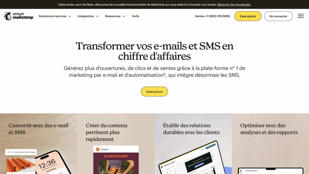 taux de conversion emailing outil