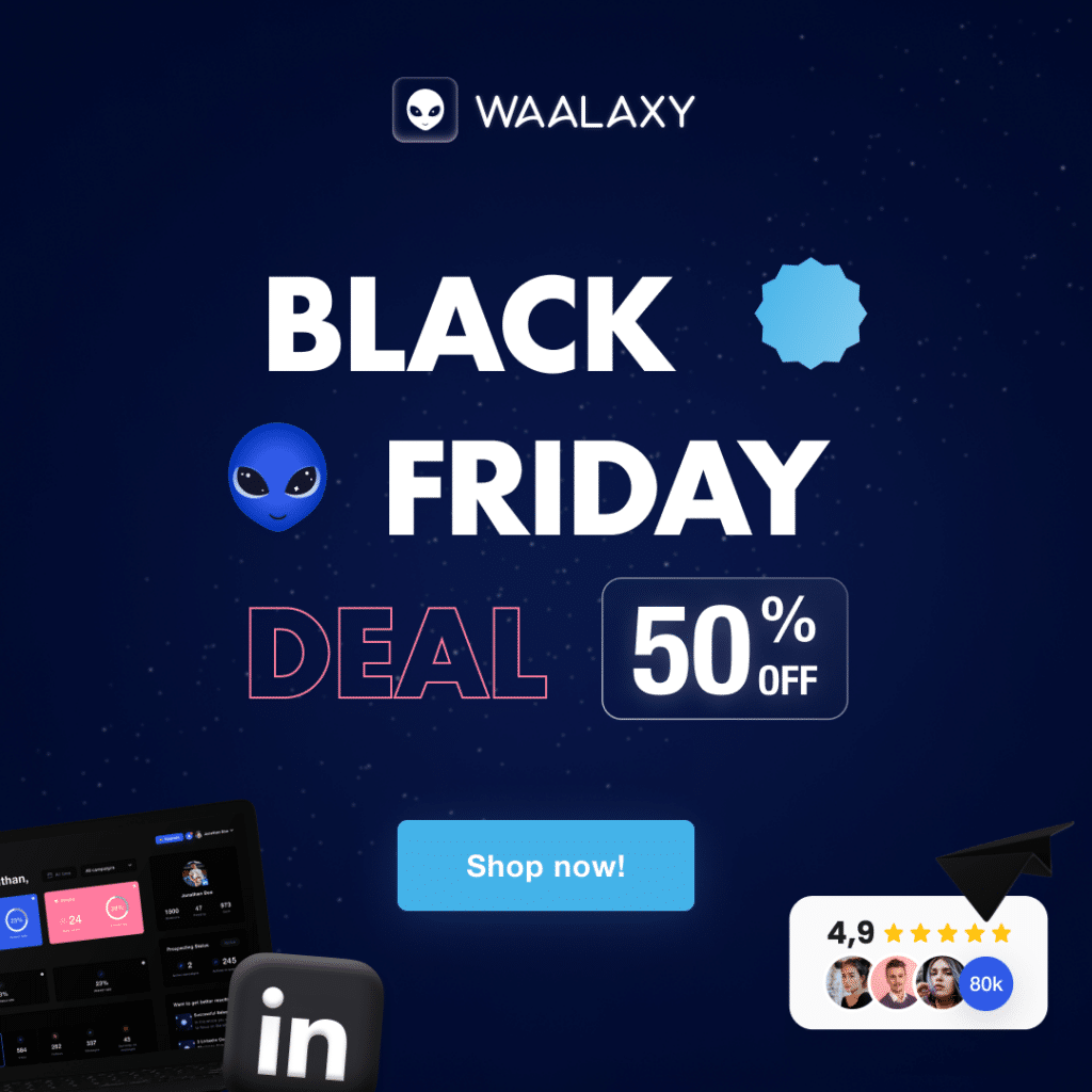 Oferta Black Friday Waalaxy