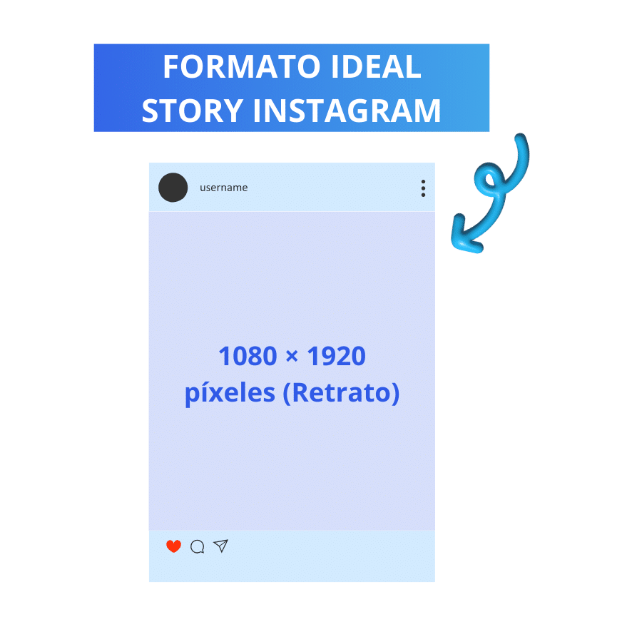 tamaño story instagram