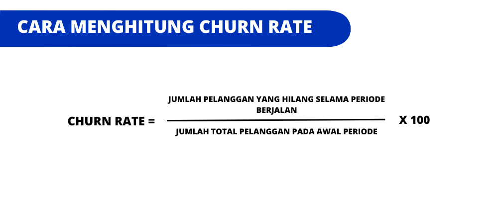 cara menghitung churn rate