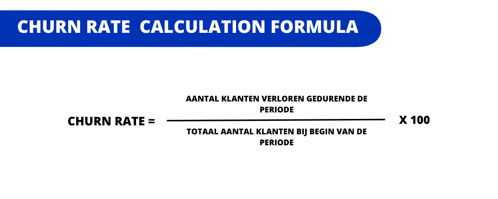 churn rate calculation formula