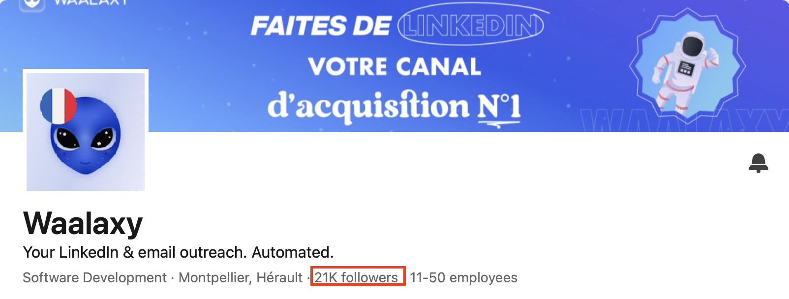 Acheter des abonnés LinkedIn