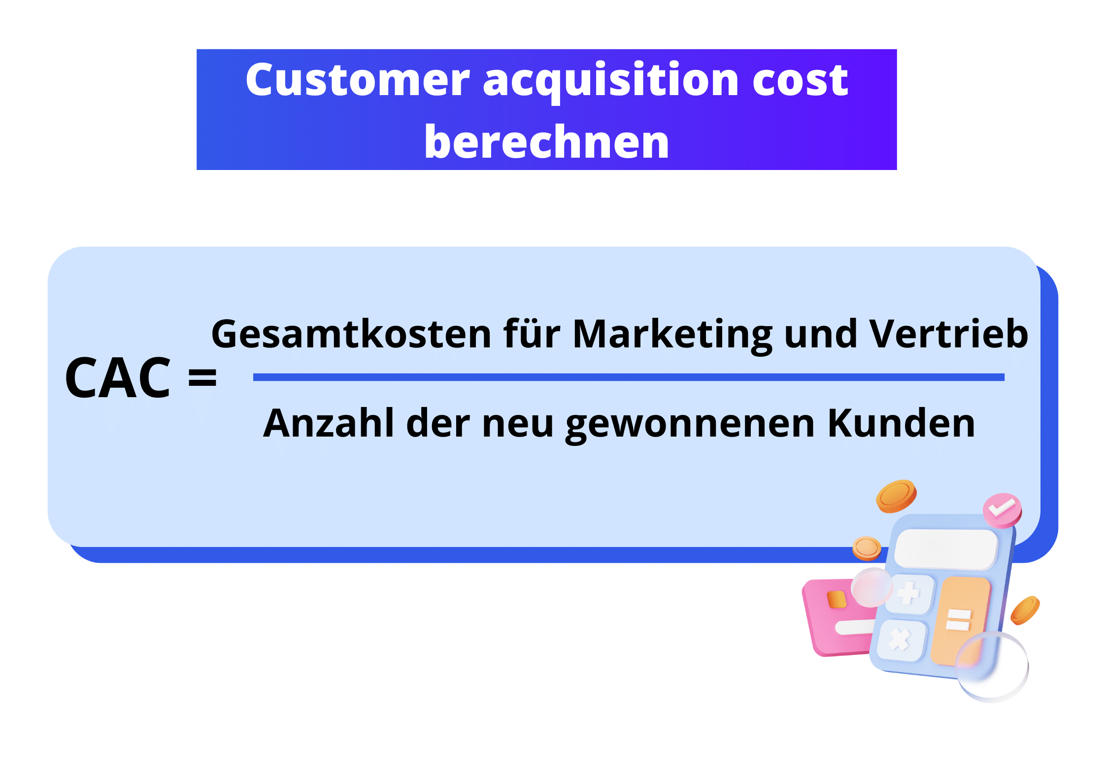 customer acquisition cost berechnen