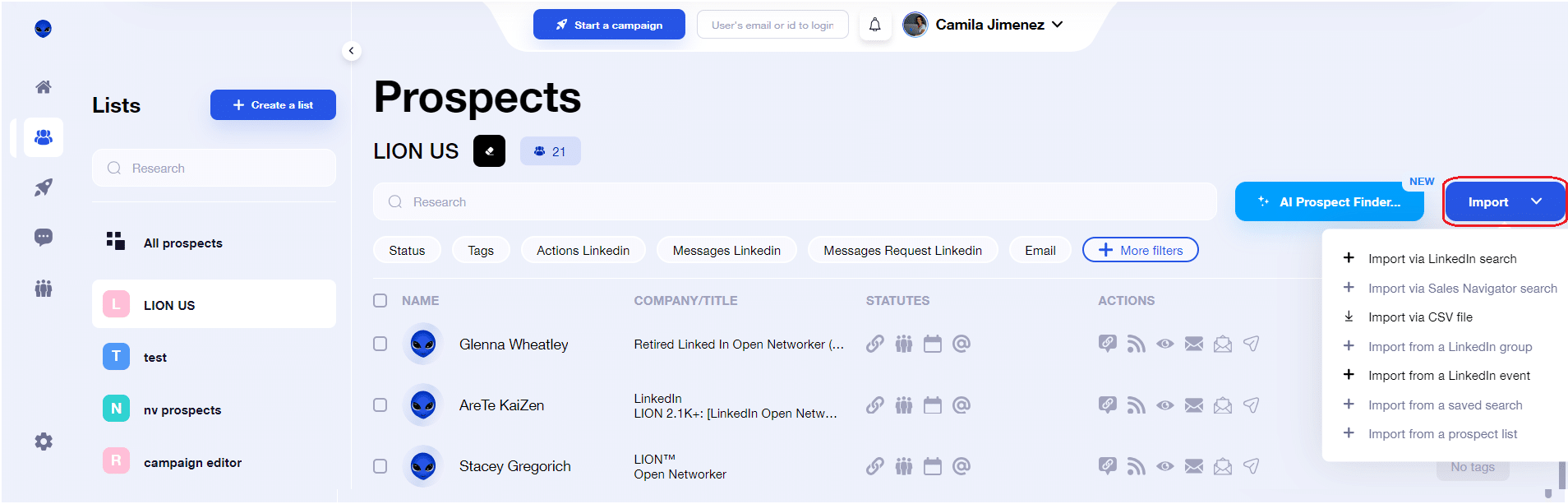 aquecimento por correio eletrónico - Waalaxy