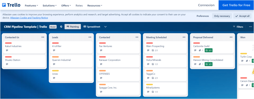 freie crm Pipeline