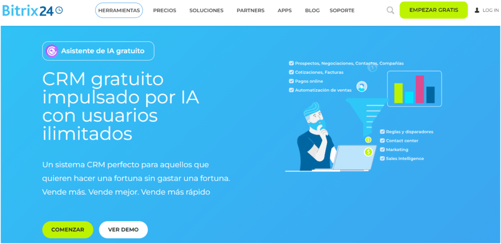 CRM gratuito IA