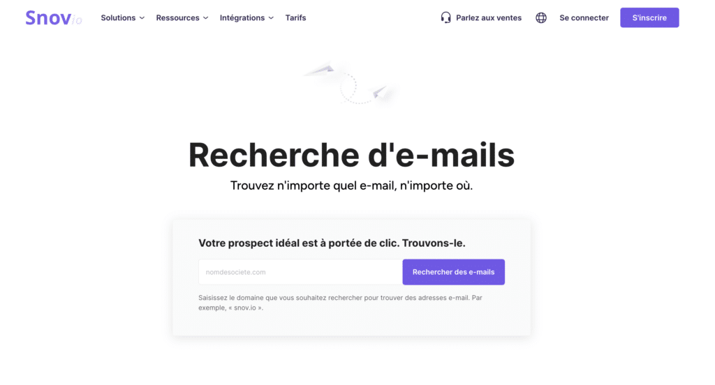 Email finder en ligne.