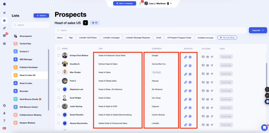 Atualizar uma base de dados CRM, incluindo o enriquecimento de dados