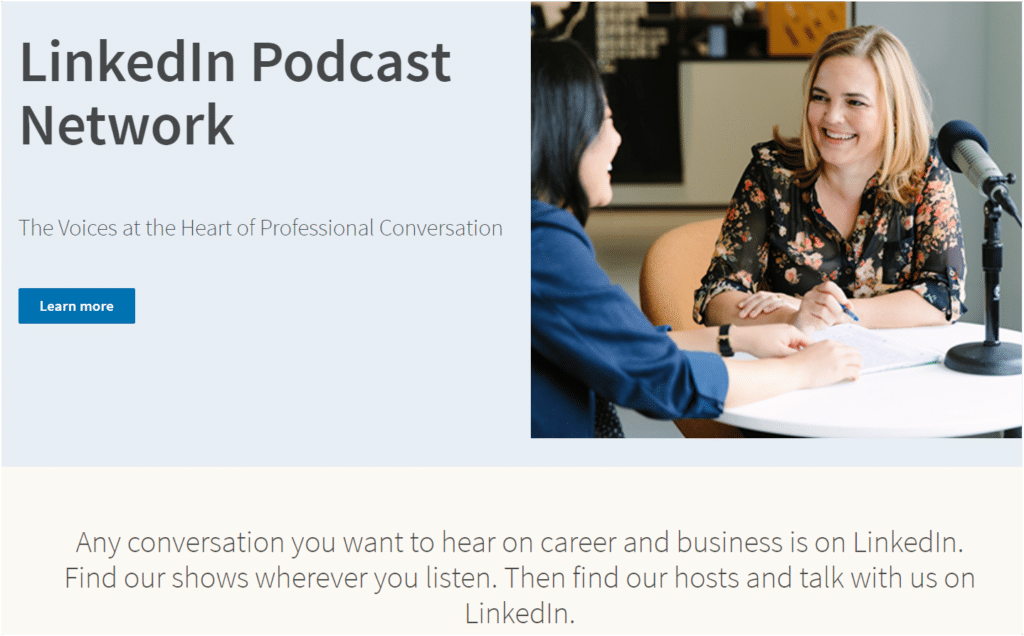 LinkedIn Podcast Network