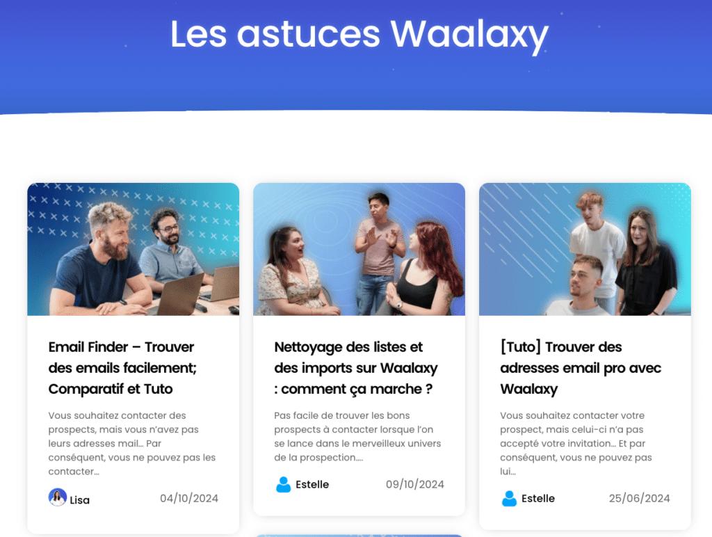 blog waalaxy