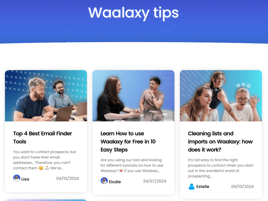 waalaxy blog