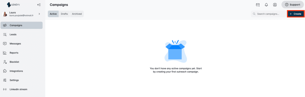 LeadIn Basic Interface