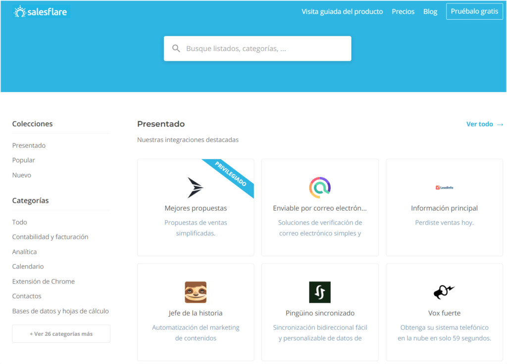 crm para los equipos de ventas Salesflare
