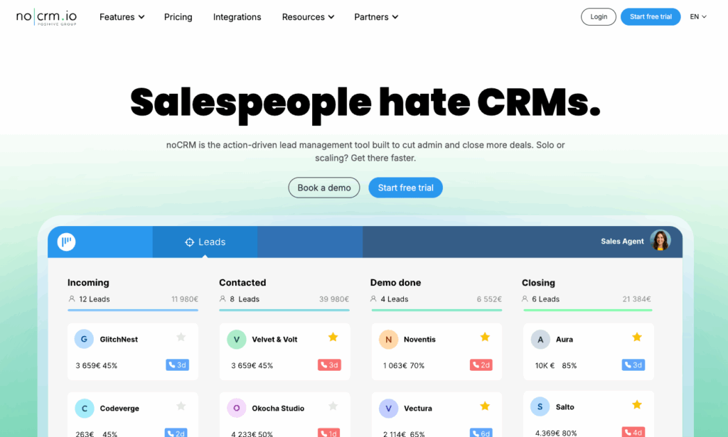 nocrm homepage