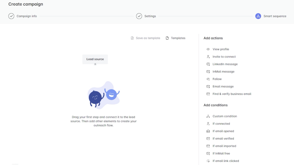 Create a prospecting campaign with LeadIn 