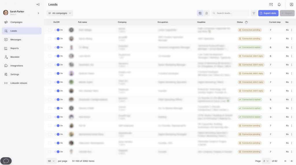 Tags prospects with leadin 