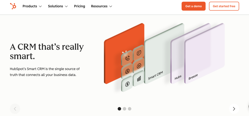Hubspot best crm for sales teams