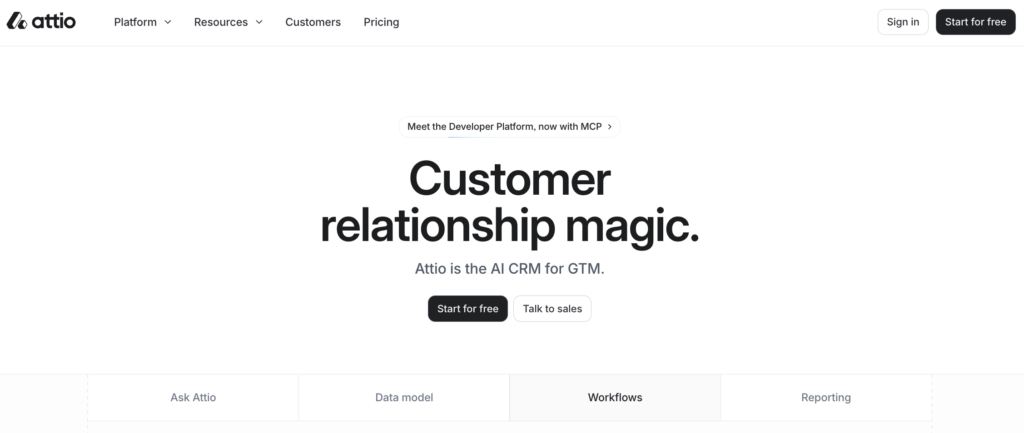Attio best crm