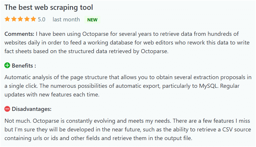 Octoparse reviews