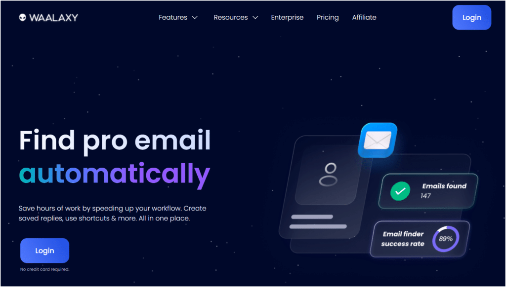 Email Finder Waalaxy