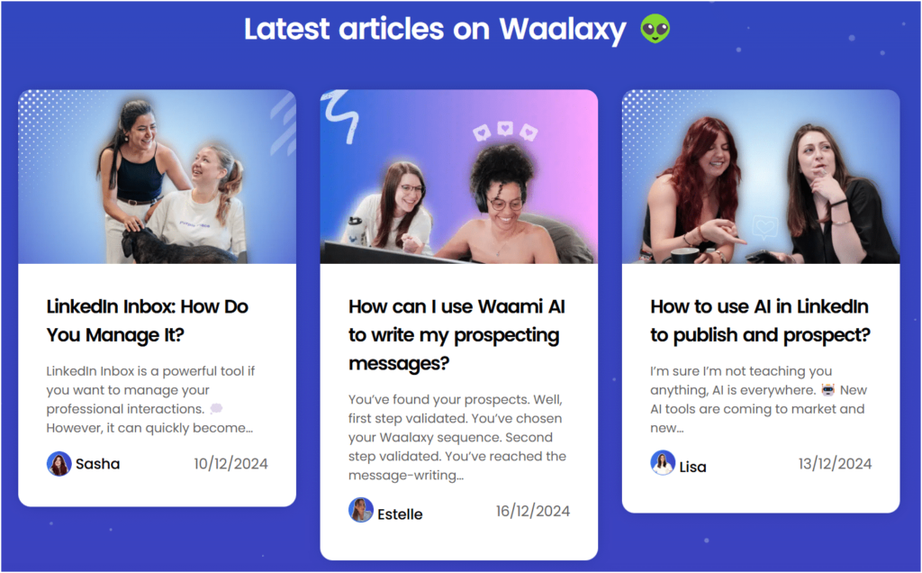 Blog Waalaxy