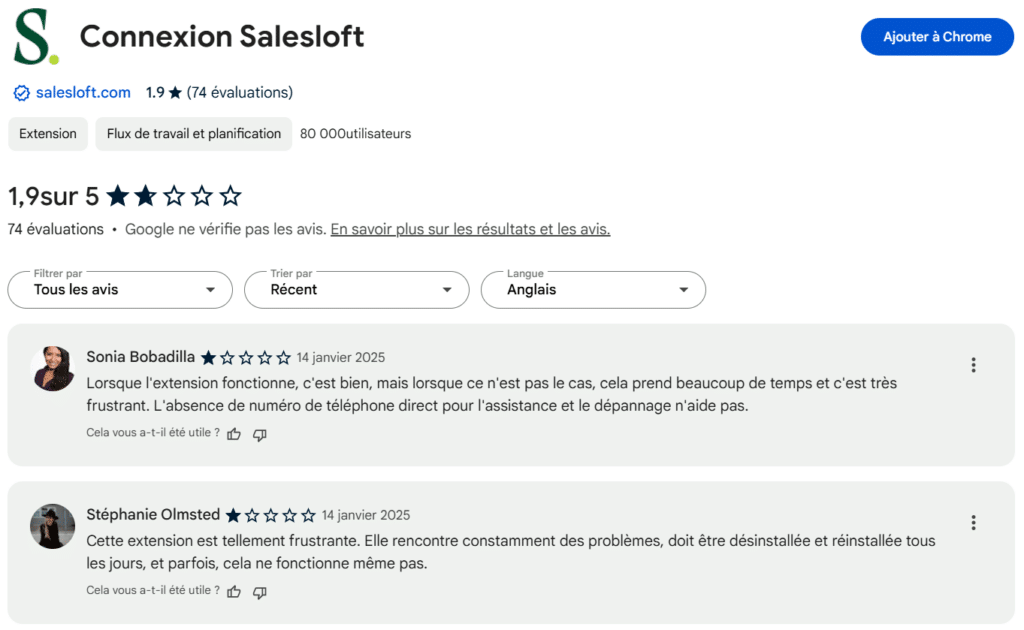 Salesloft avis