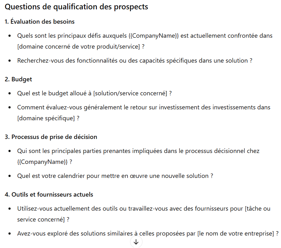 Comment générer des leads avec ChatGPT ? Enquête de qualification des prospects