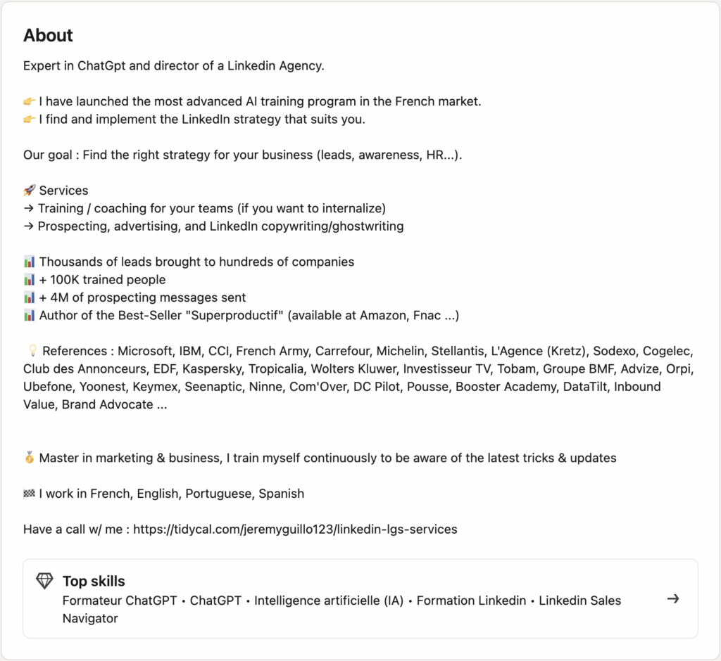 Najlepsze podsumowania LinkedIn