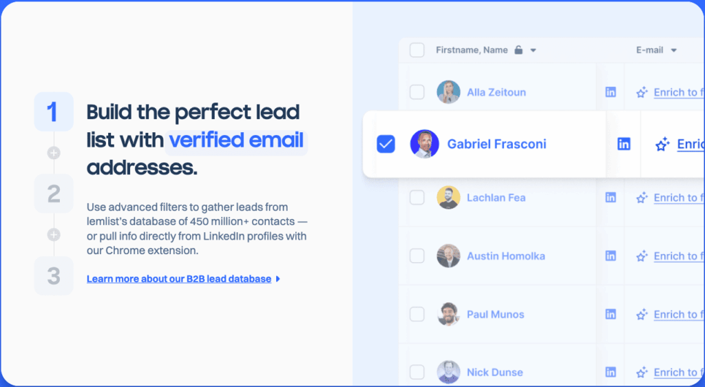 alternativa istantanea ai - lemlist