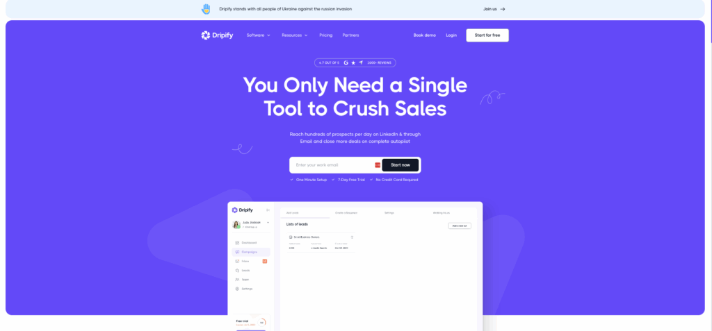 Skylead alternatives : Dripify