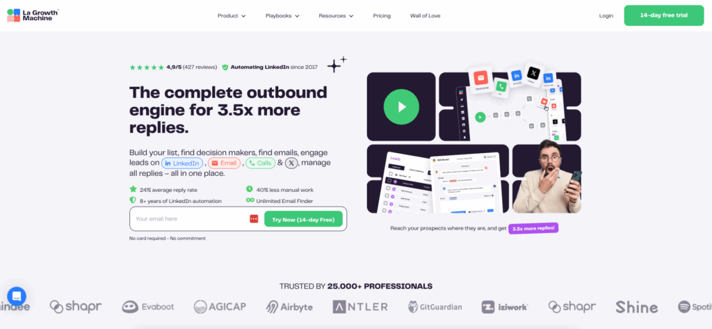 Skylead alternatives : The Growth Machine