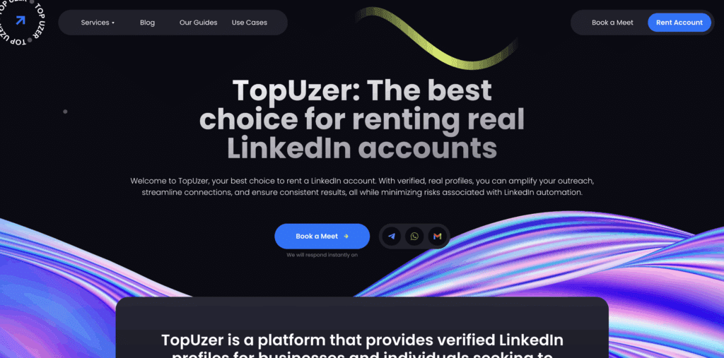 Top 9 Tools to Buy LinkedIn Accounts: TopUzer