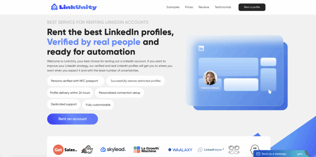 Top 9 Tools to Buy Verified LinkedIn Accounts: LinkUnity