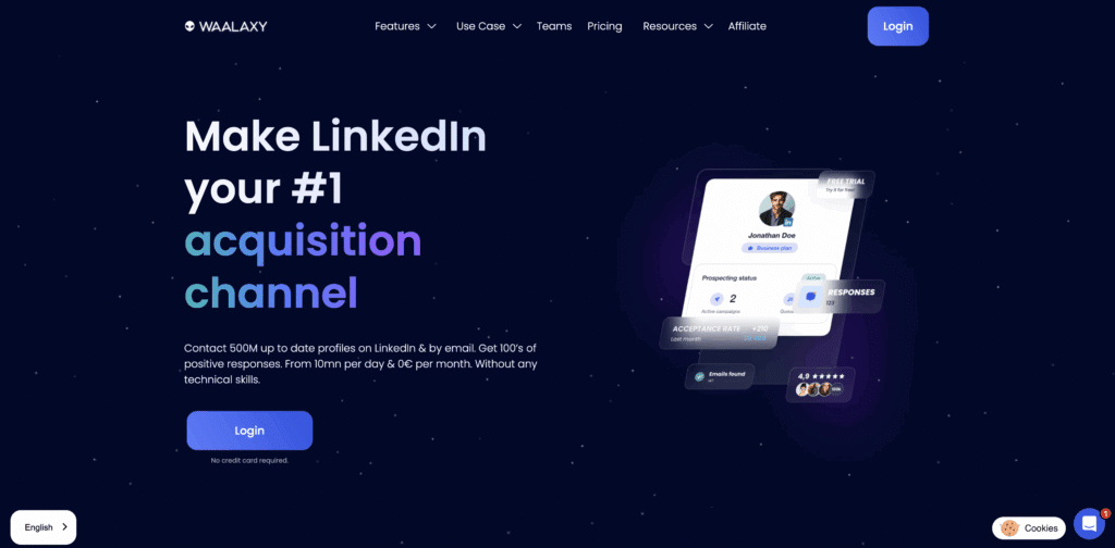 Manage Your LinkedIn Accounts Safely with Waalaxy