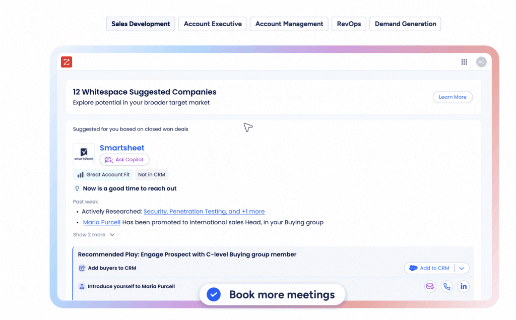 ZoomInfo alternative - fonctionnalité
