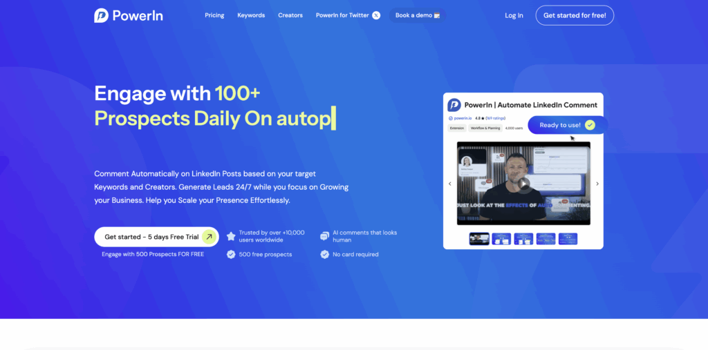 LinkedIn Bot : Powering LinkedIn Enagement Pod (AI comments)