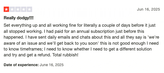 PhantomBuster customer reviews