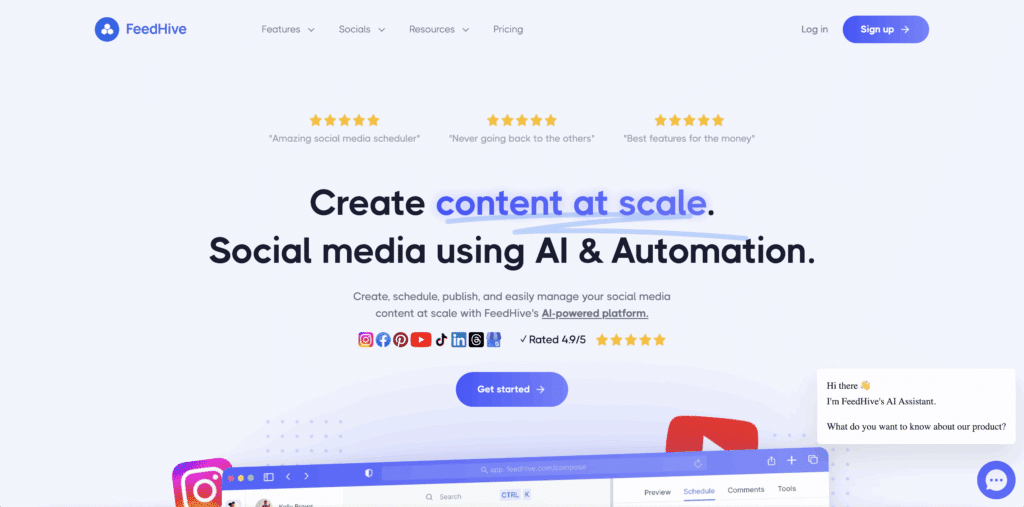LinkedIn Bot: FeedHive—Content and planning management
