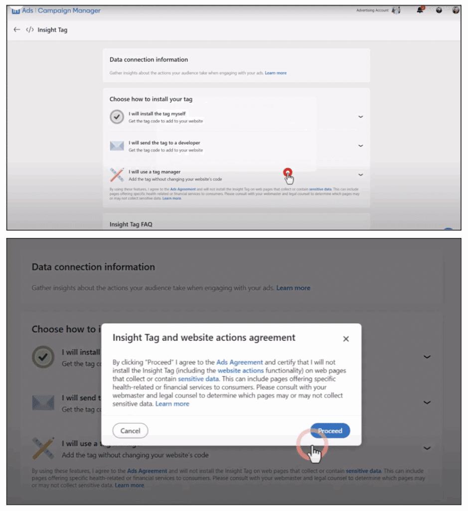 Installer LinkedIn Insight Tag3