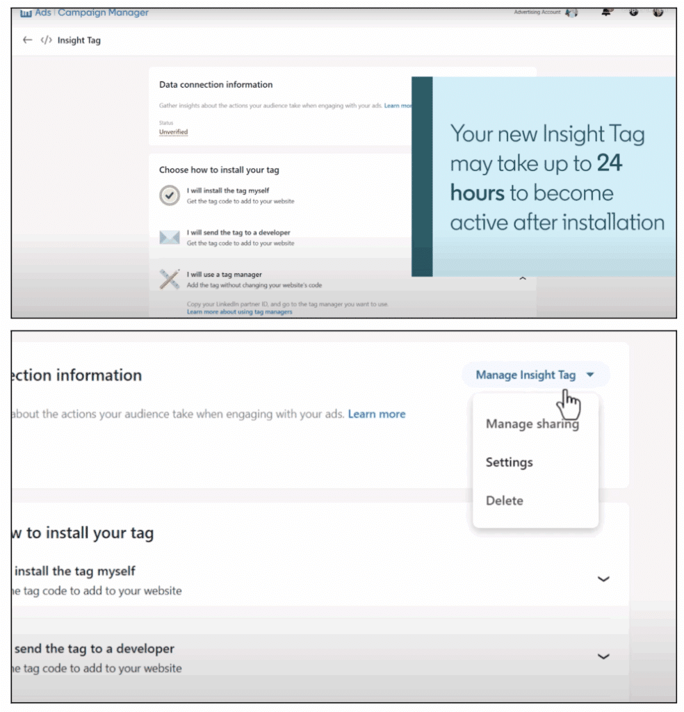 Installer LinkedIn Insight Tag4