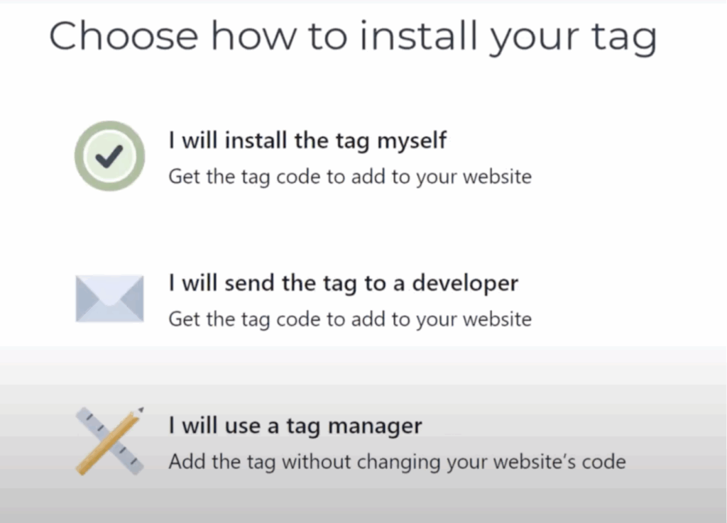 LinkedIn Conversion tracking: install LinkedIn insight tag