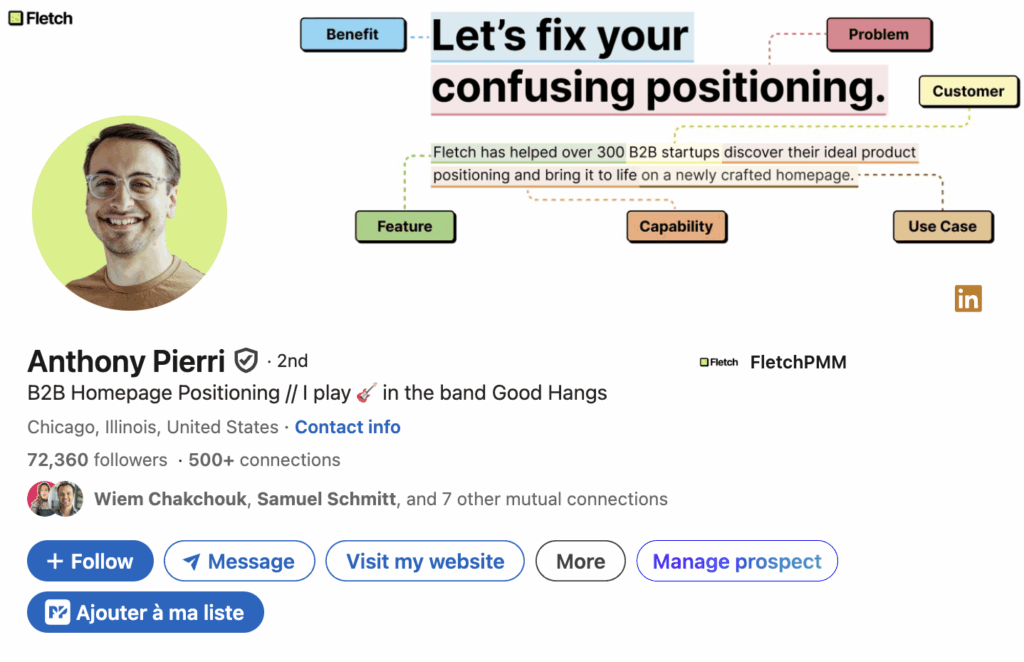LinkedIn Top Voice Profile : Anthony Pierri