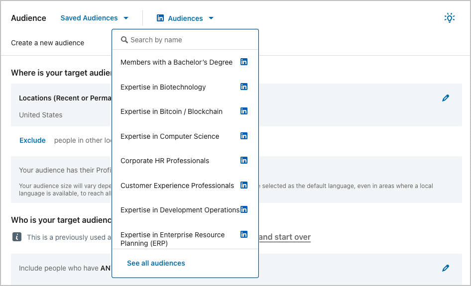 Define your audience to become Top Voice LinkedIn